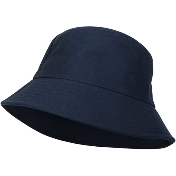 CoCopeaunts Beach Bucket Hat Unisex Solid Color Foldable Women's Simple Basin Hat Fisherman Hat Men's Beach Fishing Sun Cap