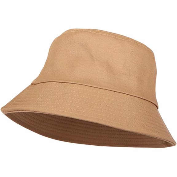 CoCopeaunts Beach Bucket Hat Unisex Solid Color Foldable Women's Simple Basin Hat Fisherman Hat Men's Beach Fishing Sun Cap
