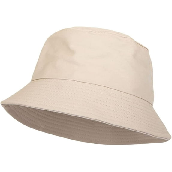 CoCopeaunts Beach Bucket Hat Unisex Solid Color Foldable Women's Simple Basin Hat Fisherman Hat Men's Beach Fishing Sun Cap