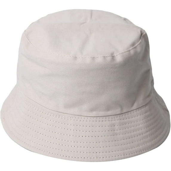 CoCopeaunts Beach Bucket Hat for Women Double Sided Men Solid Color Summer Fishing Cap Casual Shade Wide Brim Fisherman Hat