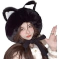 thumbnail image 1 of CoCopeaunts Beanie Hats for Women Fashion Winter Hat Beanie Knit Skull Cap Plush Warm Cat Ear Beanies Hat Cute Winter Beanies Hat, 1 of 5