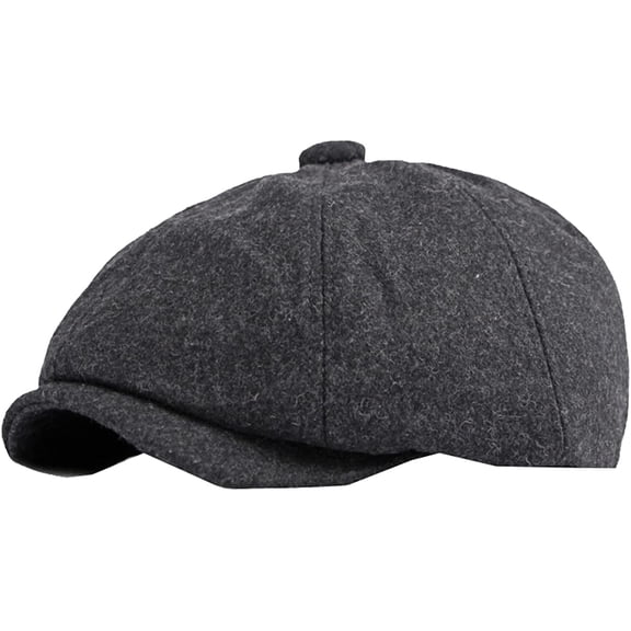 CoCopeaunts Beret Hat Classic Warm Winter Hat Solid Octagonal Newsboy Cap Vintage Artist Painter Ivy Hat Paperboy Hat