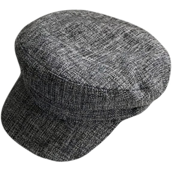 CoCopeaunts Beret Hat Vintage Men Women Cap Spring Autumn Linen Flat Newsboy Cap Artist Painter Sailor Hat Casual Berets