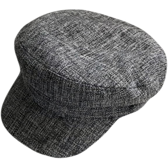 CoCopeaunts Beret Hat Vintage Men Women Cap Spring Autumn Linen Flat Newsboy Cap Artist Painter Sailor Hat Casual Berets