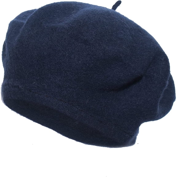 CoCopeaunts Beret Hat Winter French Hat Girls Solid Color Fashion Thin Autumn Spring Beret Hats for Women Men Felt Berets