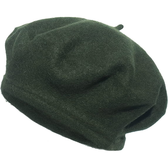 CoCopeaunts Beret Hat Winter French Hat Girls Solid Color Fashion Thin Autumn Spring Beret Hats for Women Men Felt Berets