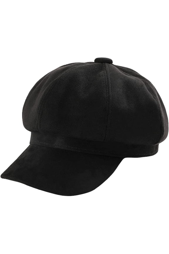 Beret Hats for Women French Designer Hat Autumn Winter Fashion Wool Solid Color Newsboy Cap Female Octagonal Hat