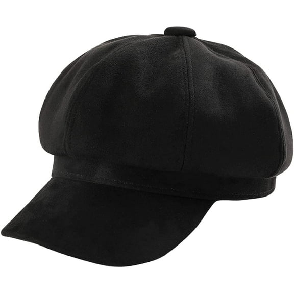 CoCopeaunts Beret Hats for Women French Designer Hat Autumn Winter Fashion Wool Solid Color Newsboy Cap Female Octagonal Hat