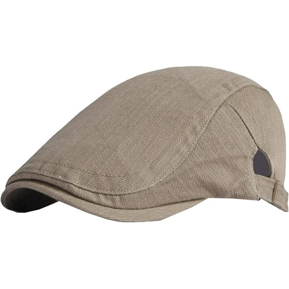 CoCopeaunts Beret Hats for Women Spring Summer Cotton Vintage Ivy Flat Cap Retro Artist Painter Beret Hat Adjustable Newsboy Cap