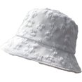 thumbnail image 1 of CoCopeaunts Black Bucket Hat for Women Floral Design Leisure Sweet Ladies Bucket Cap Female Summer Holiday Travel Basin Hat, 1 of 8
