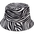 thumbnail image 1 of CoCopeaunts Black White Bucket Hat Reversible Men Fisherman Hat Summer Sun Protection Packable Basin Hat for Adults Teens, 1 of 8