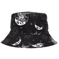 thumbnail image 1 of CoCopeaunts Black White Bucket Hat for Men Spring Summer Outdoor Sun Protection Fisherman Hat Women Bucket Cap Double-Faced Wear, 1 of 8