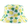 thumbnail image 1 of CoCopeaunts Bucket Hat Unisex Double-Side-Wear Reversible Women Bucket Cap Summer Anti-Ultraviolet Fisherman Hat Daily Wear, 1 of 8