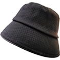 thumbnail image 1 of CoCopeaunts Bucket Hat for Men Solid Color Checkered Pattern Design Fisherman Hat Four Seasons Sunscreen Versatile Basin Hat, 1 of 8