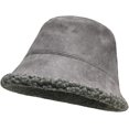 thumbnail image 1 of CoCopeaunts Bucket Hat for Women Fashion Winter Keep Warm Windproof Reversible Fisherman Hat Ladies Casual Autumn Basin Hat, 1 of 8