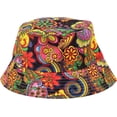 thumbnail image 1 of CoCopeaunts Bucket Hat for Women Four Seasons Wild Wear Floral Pattern Foldable Bucket Cap Men Fisherman Hat Outdoor Sun Prevent, 1 of 8
