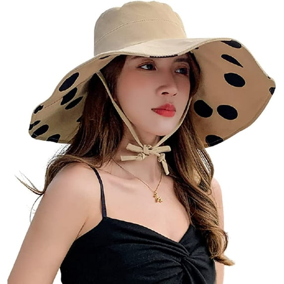 CoCopeaunts Bucket Hat for Women Lightweight Wide Brim Sun Hat Adjustble Outdoor Travel Fisherman's Cap Summer Beach