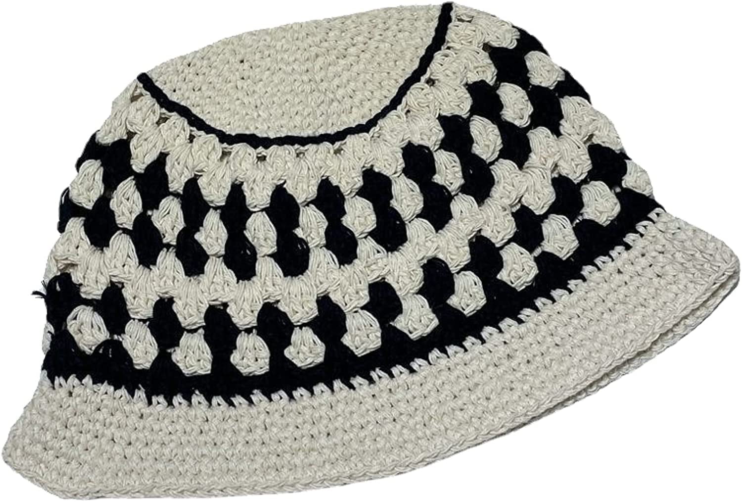 CoCopeaunts Women Bucket Hats White Polka Dots Lamb's Down Cute Basin Cap  Female Outdoor Casual Hundred Autumn Winter Warm Hats 