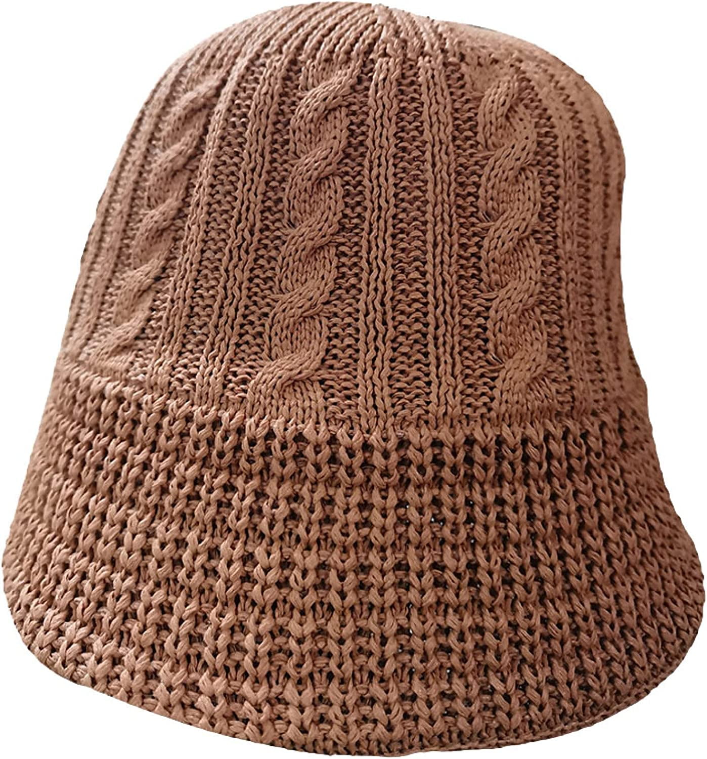 CoCopeaunts Bucket Hats for Men LCE Hemp Thread Vintage Hand