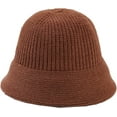 thumbnail image 1 of CoCopeaunts Bucket Hats for Men Simple Solid Color Fisherman Hat Women Simple Fashion Bucket Cap Short Brim Knitted Basin Hat, 1 of 8