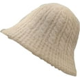 thumbnail image 1 of CoCopeaunts Bucket Hats for Women Knitted Twist Stretchy Basin Hat Fashion Accessories Fisherman Hat Winter Warm Sport Leisure, 1 of 8