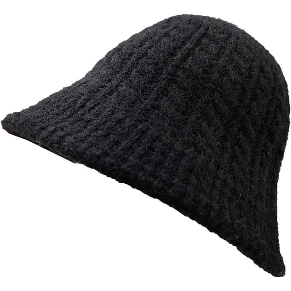 CoCopeaunts Bucket Hats for Women Knitted Twist Stretchy Basin Hat Fashion Accessories Fisherman Hat Winter Warm Sport Leisure