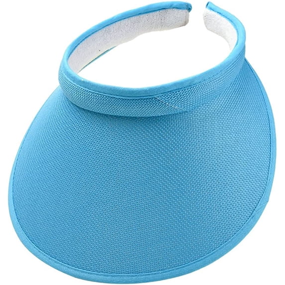 CoCopeaunts Caissp Visors for Women Sun Hat Sun Visors Wide Brim Lightweight Quick Dry Beach Hat Sun Protection Hat Jogging Hiking Golf
