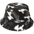 thumbnail image 1 of CoCopeaunts Camo Bucket Hat for Men Winter Winter Warm Sunshade Windproof Cap Foldable Wear-Resistant Thick Lambs Wool Basin Hat, 1 of 8