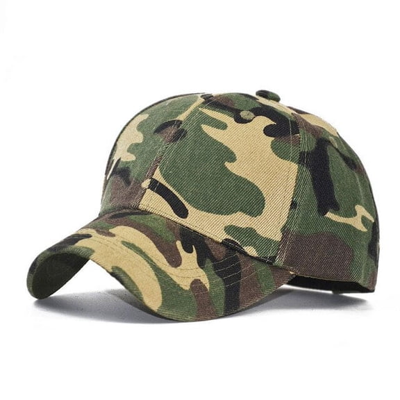 CoCopeaunts Camo Mesh Baseball Cap Men Camouflage Caps Summer Hats for Women Breathable Sporst Cap Sunshade Golf Adjustable Cap Adult Hat