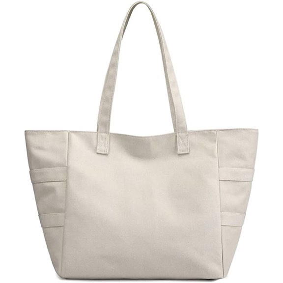 CoCopeaunts Canvas Shoulder Bag Large Capacity Cloth Hobo Handbag Tote Bag Retro Reusable Satchel Commuter Purse for Women Work