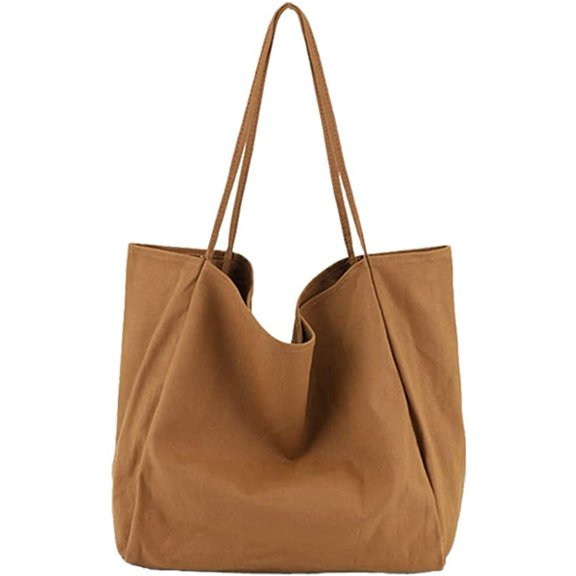 CoCopeaunts Canvas Tote Handbag Purse Large Capacity Hobo Shopper Handbag Grocery Shoulder Bag for Women Girl