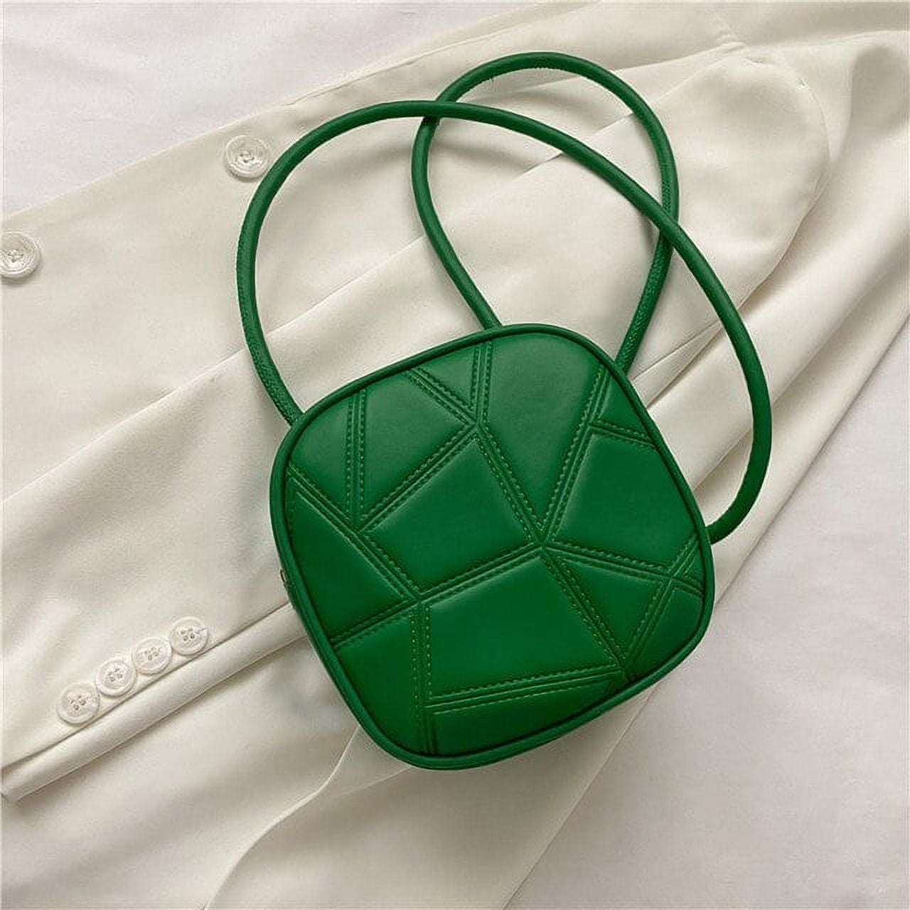CoCopeaunts Cheese Color Handbags Womens Bag New Trendy Casual Shoulder Summer Portable Small Square Bags Simple Solid Color Messenger Walmart