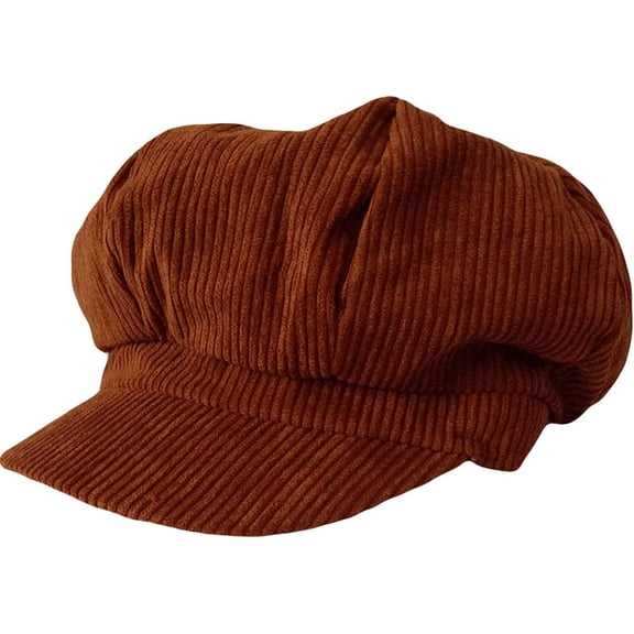 CoCopeaunts Corduroy Anise Newsboy Cap Vintage Literary Women Octagonal Cap Spring Autumn Leisure Hat Accessories Beret