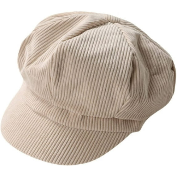 CoCopeaunts Corduroy Anise Newsboy Cap Vintage Literary Women Octagonal Cap Spring Autumn Leisure Hat Accessories Beret