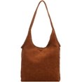thumbnail image 1 of CoCopeaunts Corduroy Tote Bag for Women Large Shoulder Bag Plain Students Bag Commute Top Handle Bag, 1 of 6