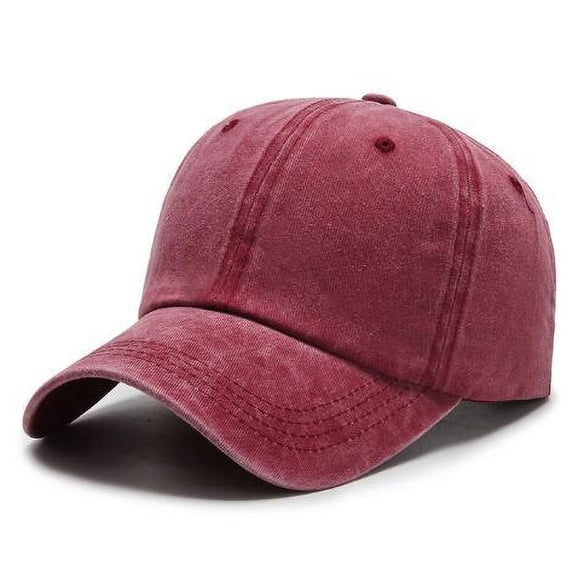CoCopeaunts Cotton Baseball Cap for Men Snapback Baseball Cap Fashion Hats Men Baseball Cap Sports Outdoor Simple Vintag Visor Casual Cap