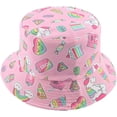 thumbnail image 1 of CoCopeaunts Cotton Bucket Hat for Women Summer Beach Fashion Reversible 2 Side Wearable Sun Hats Girls Packable Fisherman Hat, 1 of 8