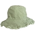 thumbnail image 1 of CoCopeaunts Cotton Bucket Hat for Women Summer Casual Frayed Wide Brim Beach Fisherman Hat Beach Vacation Travel Accessories, 1 of 8