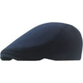 thumbnail image 1 of CoCopeaunts Cotton Newsboy Hats for Men Soft Casual Beret Solid Unisex Retro Driver Flat Hat Newsboy Cap Outdoor Beret Hat, 1 of 7