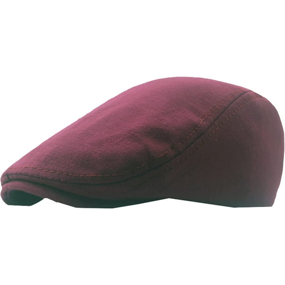 CoCopeaunts Cotton Newsboy Hats for Men Soft Casual Beret Solid Unisex Retro Driver Flat Hat Newsboy Cap Outdoor Beret Hat