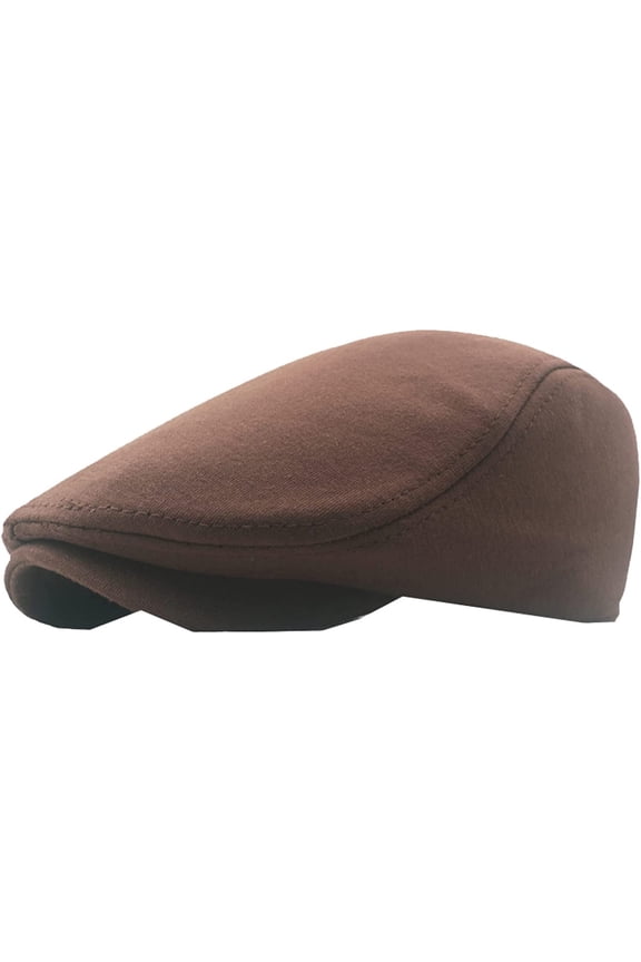 Cotton Newsboy Hats for Men Soft Casual Beret Solid Unisex Retro Driver Flat Hat Newsboy Cap Outdoor Beret Hat