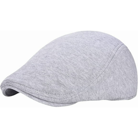 CoCopeaunts Cotton Newsboy Hats for Men Women Soft Beret Flat Cap Driver Retro Vintage Soft Casual Baker Newsboy Cap Cabbie Hat