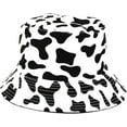 thumbnail image 1 of CoCopeaunts Cow Bucket Hat for Men Summer Creative Double-Sided Wear Fisherman Hat Lightweight Collapsible Women Fisherman Hat, 1 of 8