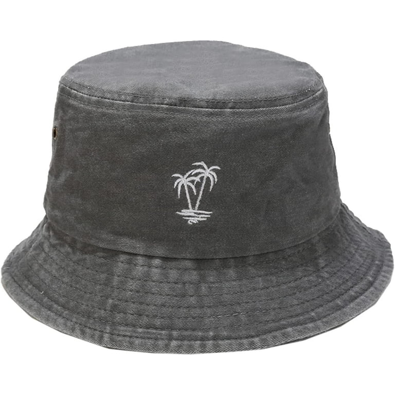 Embroidered Fishing Hat, Men's Fisherman Hat, Men's Sunscreen Hat