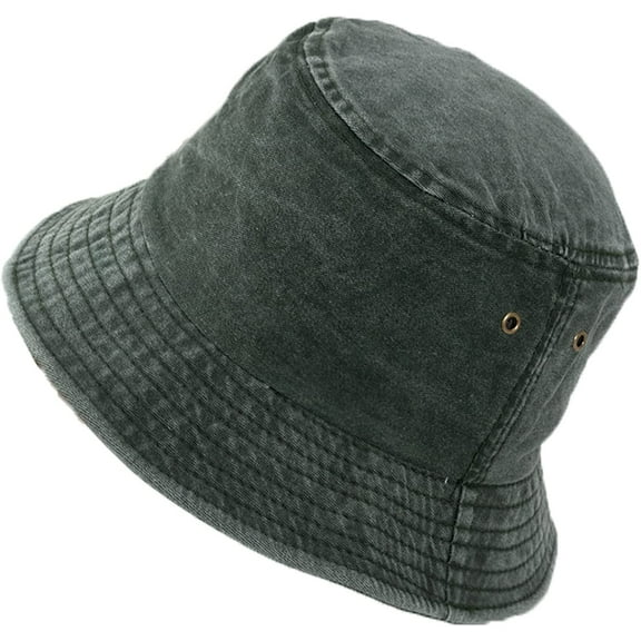 CoCopeaunts Denim Bucket Hat Cotton Summer Fisherman Hat for Men Spring Autumn Outdoor Climbing Comfort Folding Women Basin Hat