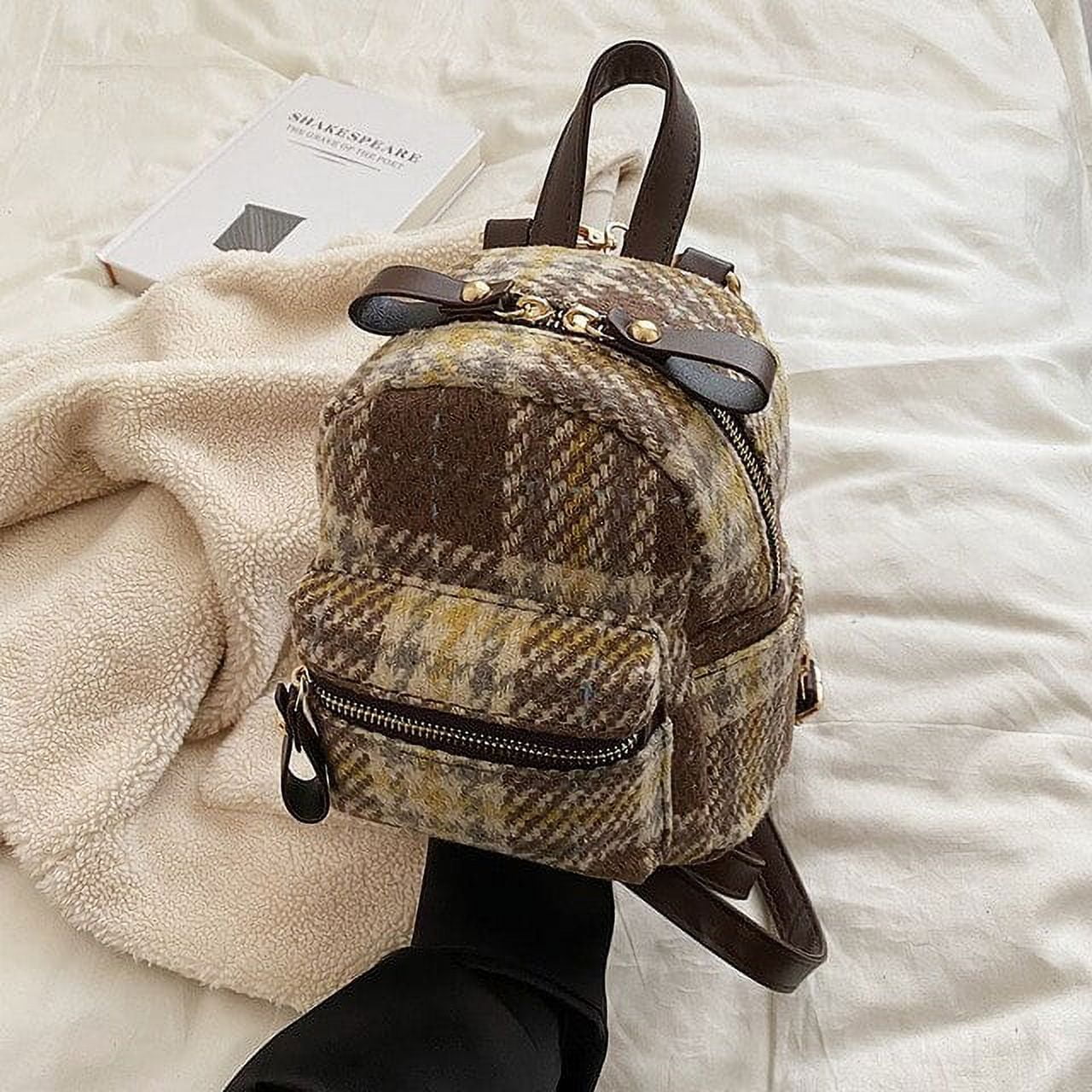 💜MICHAEL KORS Kelsey Small Nylon Backpack/Purse Combination Purple NWOT |  eBay