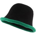 thumbnail image 1 of CoCopeaunts Dome Bucket Hat Women Matching Knitting Hats Warm Roll-up Brim Outdoor Fisherman Cap Shade Keep Warm, 1 of 8