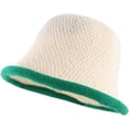 thumbnail image 1 of CoCopeaunts Dome Bucket Hat Women Matching Knitting Hats Warm Roll-up Brim Outdoor Fisherman Cap Shade Keep Warm, 1 of 8