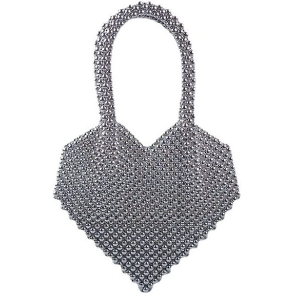 CoCopeaunts Evening Bag for Women Cute Handbag Hobo Bag Women Rhinestone Purse Party Wedding Clutch Bag