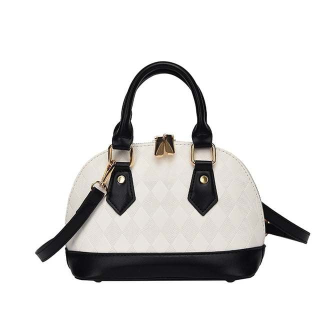 Cocopeaunts Fashion Stone Pattern Women Shell Bags Lady Small Handbag High Quality PU Leather Shoulder Messenger Bag Crossbody Bolsos, Adult Unisex